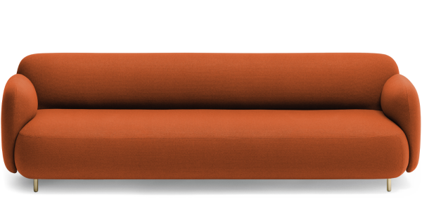 Canapea tapitata cu 3 locuri pentru lobby - BUDDY 219 [1]